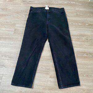 Vintage JNY High Rise Preppy Academia Bohemian Countryside Corduroy Pants 14P